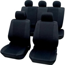 Skoda Octavia  - Quality Black BRITISH MADE Car Seat Covers - Full Set