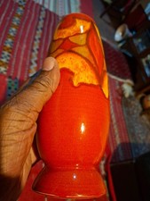 1970’s Poole Pottery Delphis Vase Shape 15, Height 9 inches / 22cm