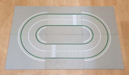 Lego road base plates - base, oval
