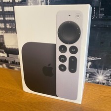 Apple TV 4K 64GB with White Remote Smart TV ITunes Siri 100% Genuine Sealed