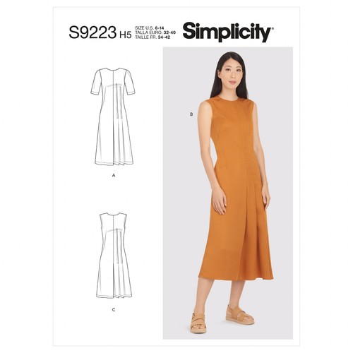 Simplicity 9223 misses pleated - 9223,
