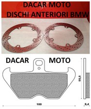Pair Front Discs BMW R1100GS+Pads 1994 1995 1996 1997 98 99