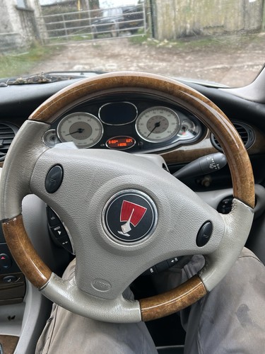 Rover wood steering wheel - 75,