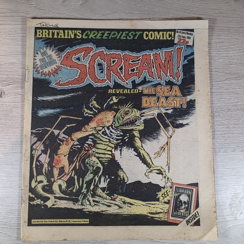 Scream comic issue number - comic, 14