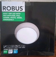 Robus emergency light with pro diffuser.