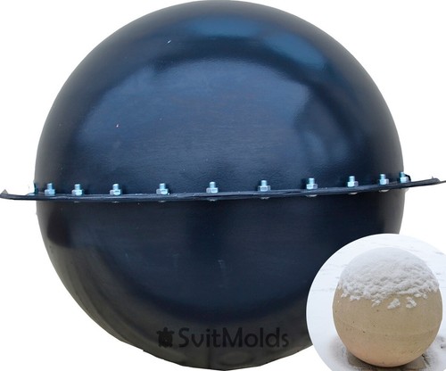 Ball sphere mold concrete - ball,