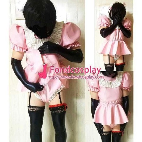 New sissy maid pvc dress - new,