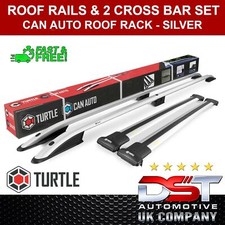 ROOF RACK RAILS & CROSS BARS SET for SILVER 2019-ON VAUXHALL COMBO E  SWB