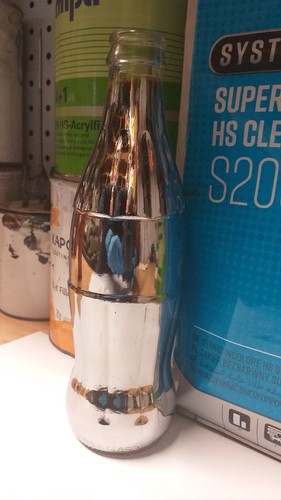 Chrome spray paint - spray, on