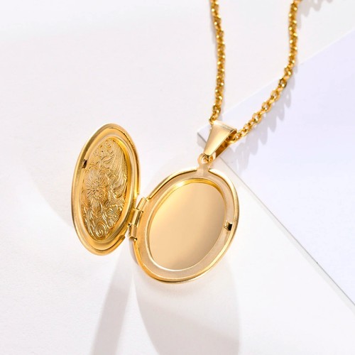 New 9ct gold filled oval - new,