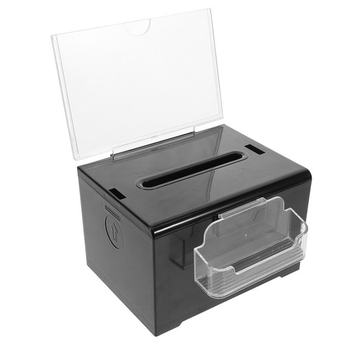 Money lock box for cash - lock, ballot