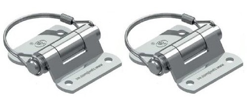 Trailer hinge - (releasable, pin)