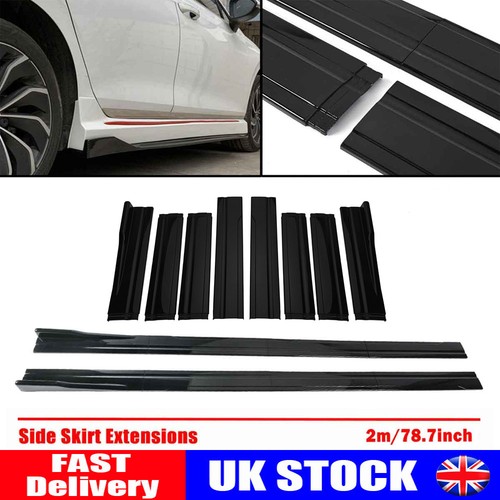 7inch glossy side skirt - glossy,