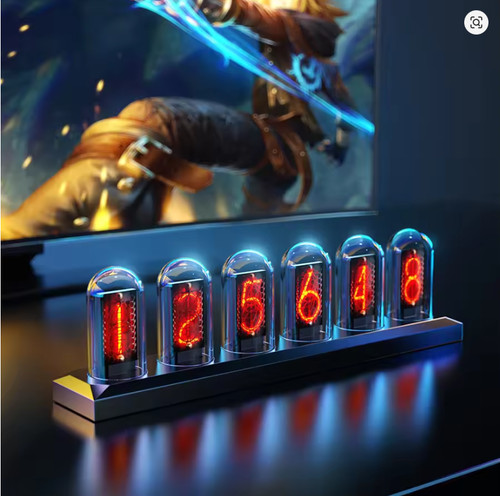 Rgb nixie tube clock - rgb,