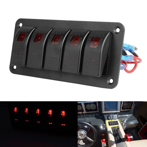 Gang 12v 24v switch - 12v/24v,