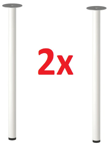 Ikea adils white steel - ikea,