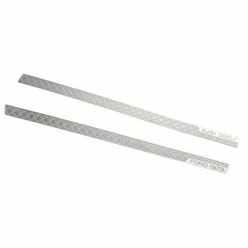 Stainless steel chequer side - stainless,