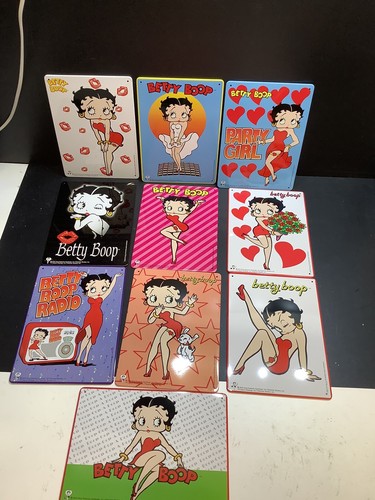 Betty boop plaque collectable - betty,