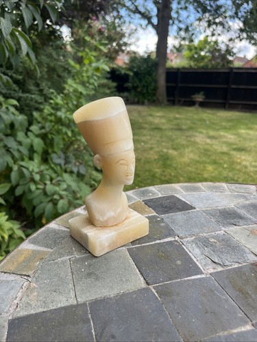 Vintage nefertiti carved onyx - nefertiti,
