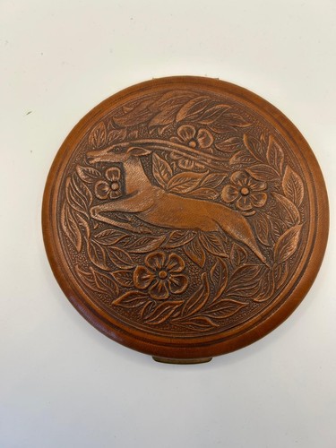 Antique embossed leather - antique,