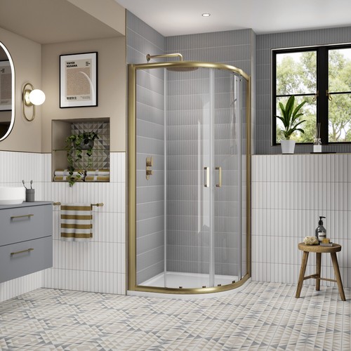 Nuie 900x900mm quadrant shower - nuie,