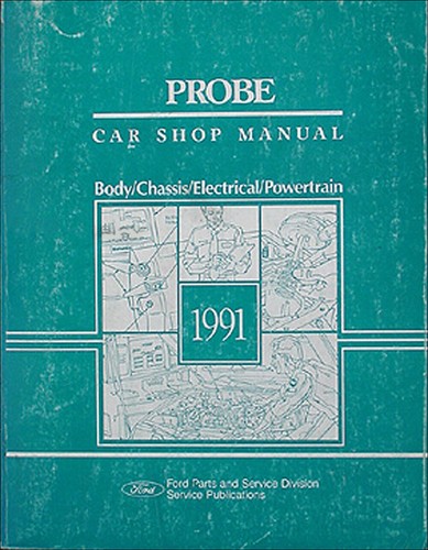 1991 ford probe shop manual - probe,