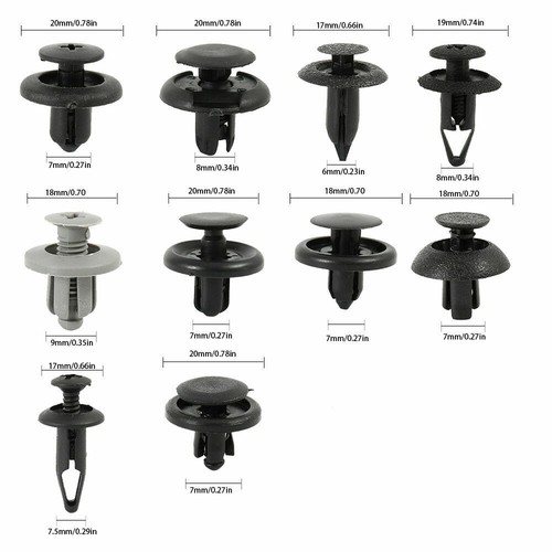 100x car trim clips - trim,