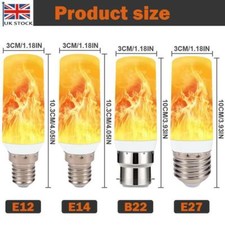 E12/E14/E27/B22 LED Flicker