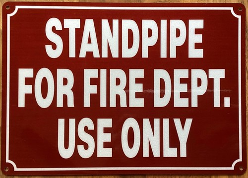 Standpipe for fire dept - standpipe,
