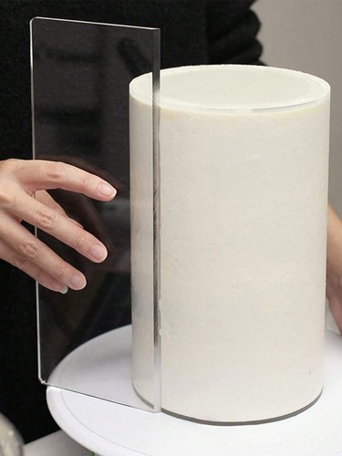 1pc transparent acrylic cake - 1pc,