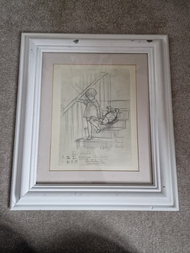 Framed sketch illustration - framed,