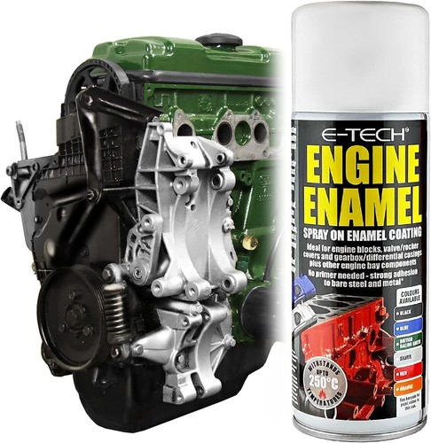 Heat resistant engine enamel - resistant,