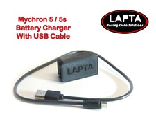 Battery Charger for Aim Mychron 5 / 5s and USB Cable