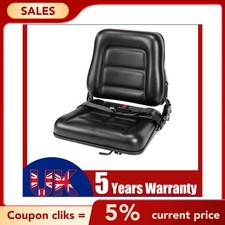 Universal Waterproof Tractor Seat Adjustable Forklift Digger Adjustable Backrest