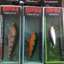 Rapala  Set of Three Lures -