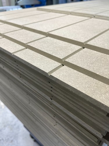 Tongue and groove mdf wall - mr,