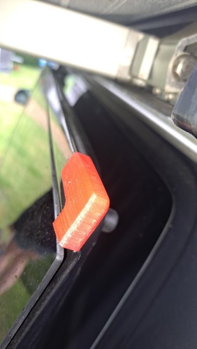 Camper van sliding door awning - door,