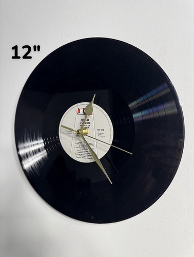 Vinyl clock 10 - clock, 12"