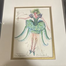 Zandra Rhodes Signed Framed