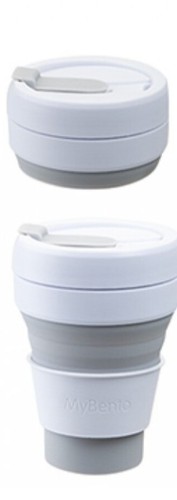 Collapsible coffee cup pop - coffee,