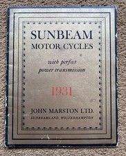 Original 1931 SUNBEAM