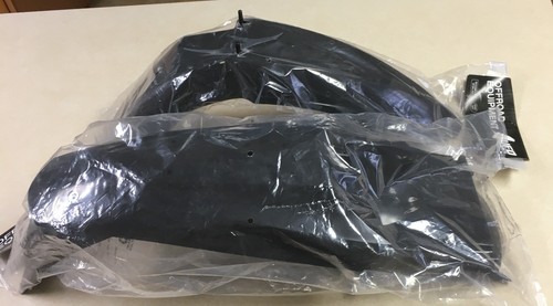 Ufo black front rear fenders - black,