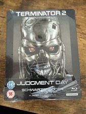 TERMINATOR 2 : JUDGMENT DAY - UK EXCLUSIVE BLU RAY STEELBOOK NEW
