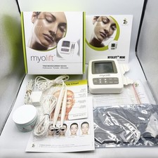7e MyoLift Mini True Microcurrent Device Face Lift Anti-Aging W/Masks Glove EUC