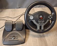 Subsonic Superdrive SV200 Racing Steering Wheel + Pedals PC Xbox PS4 Switch C3