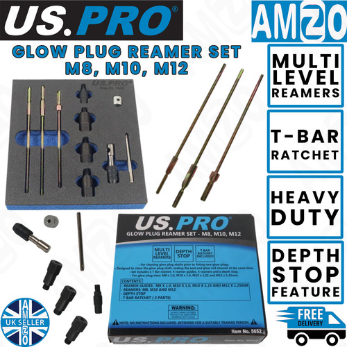 Pro diesel glow plug reamer - us,