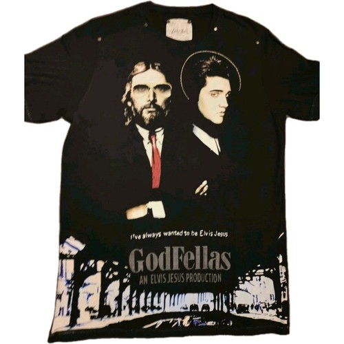 Elvis jesus shirt size xl - elvis,