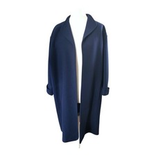 Vintage 80s Pure New Wool Navy