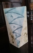 Carn Studio Pottery Cylindrical Vase numbered W22