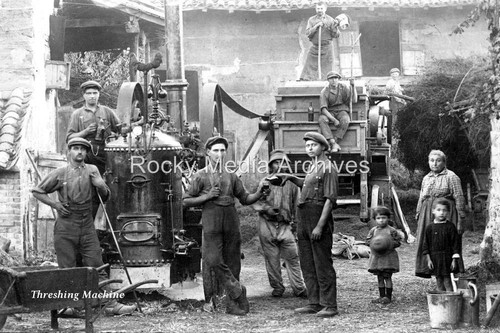 Threshing machine photo - jk-83, machine.